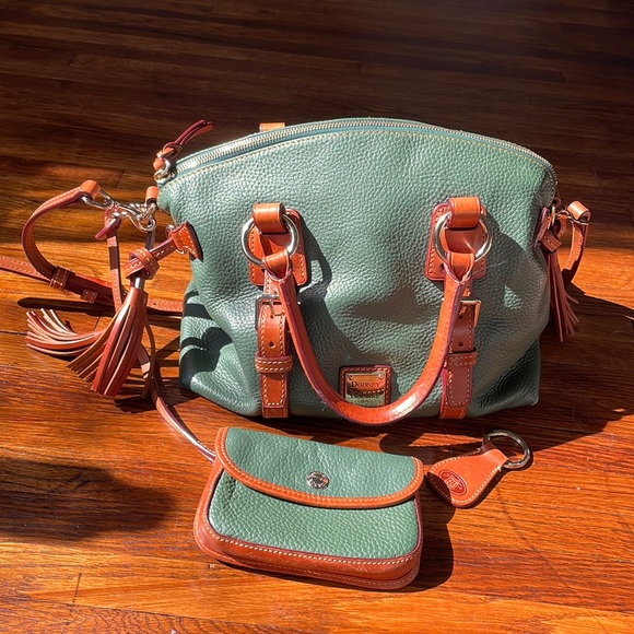 Dooney & Bourke Handbags - Dooney & Bourke Pebble Grain Bristol Satchel